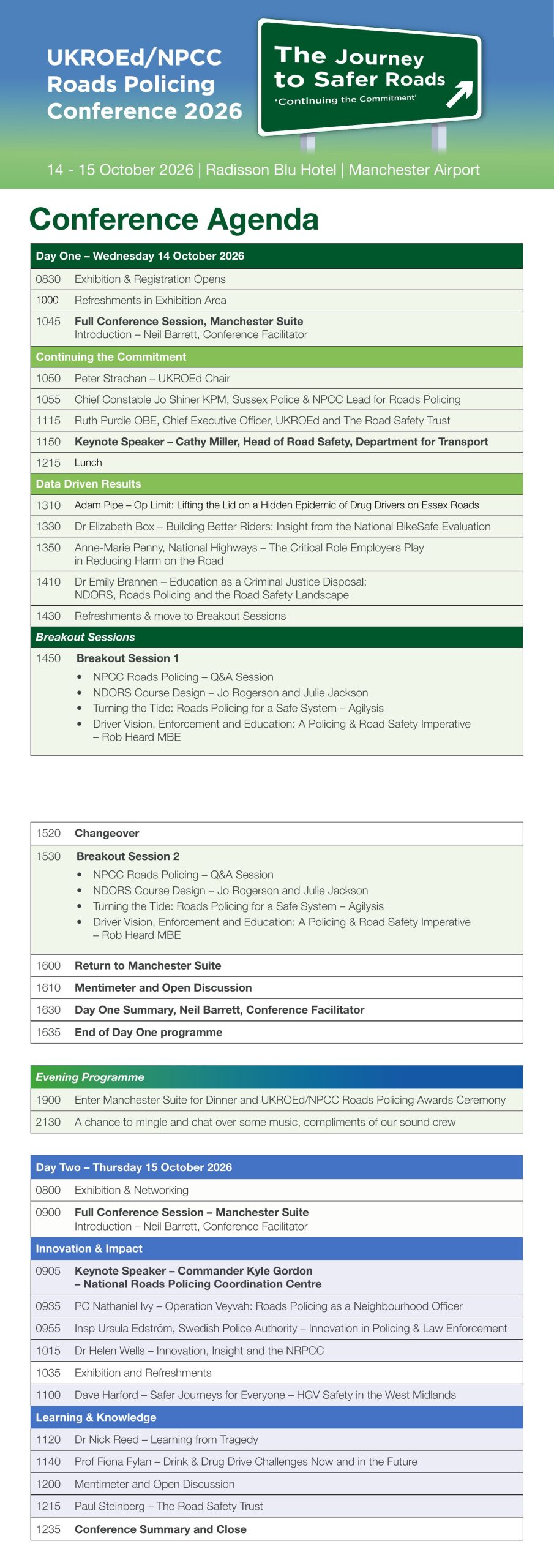 2026 agenda